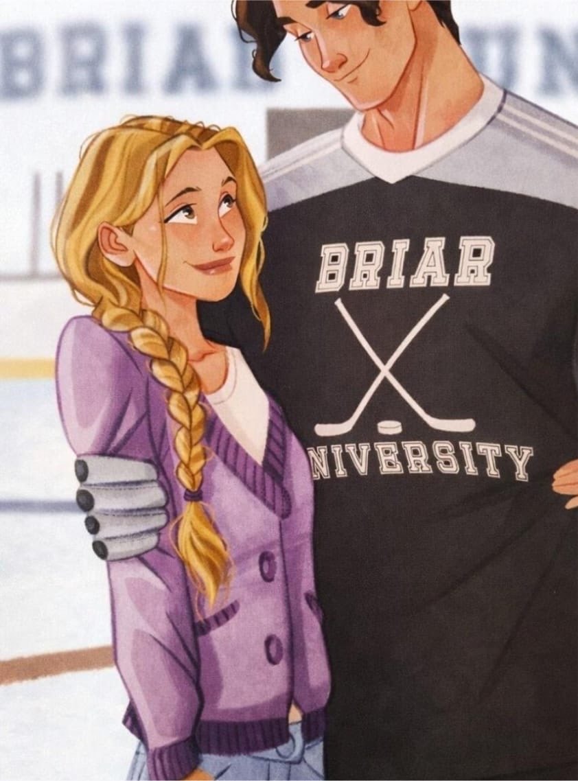 purple cardigan rink moment