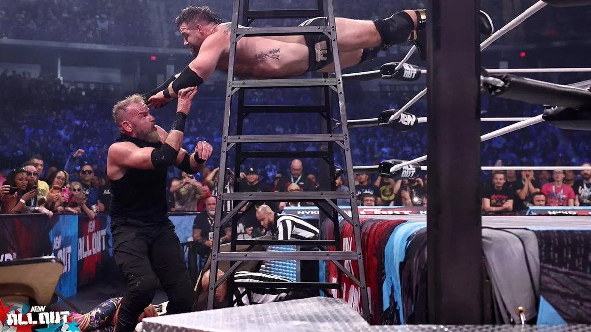 AEW All Out ladder match toll