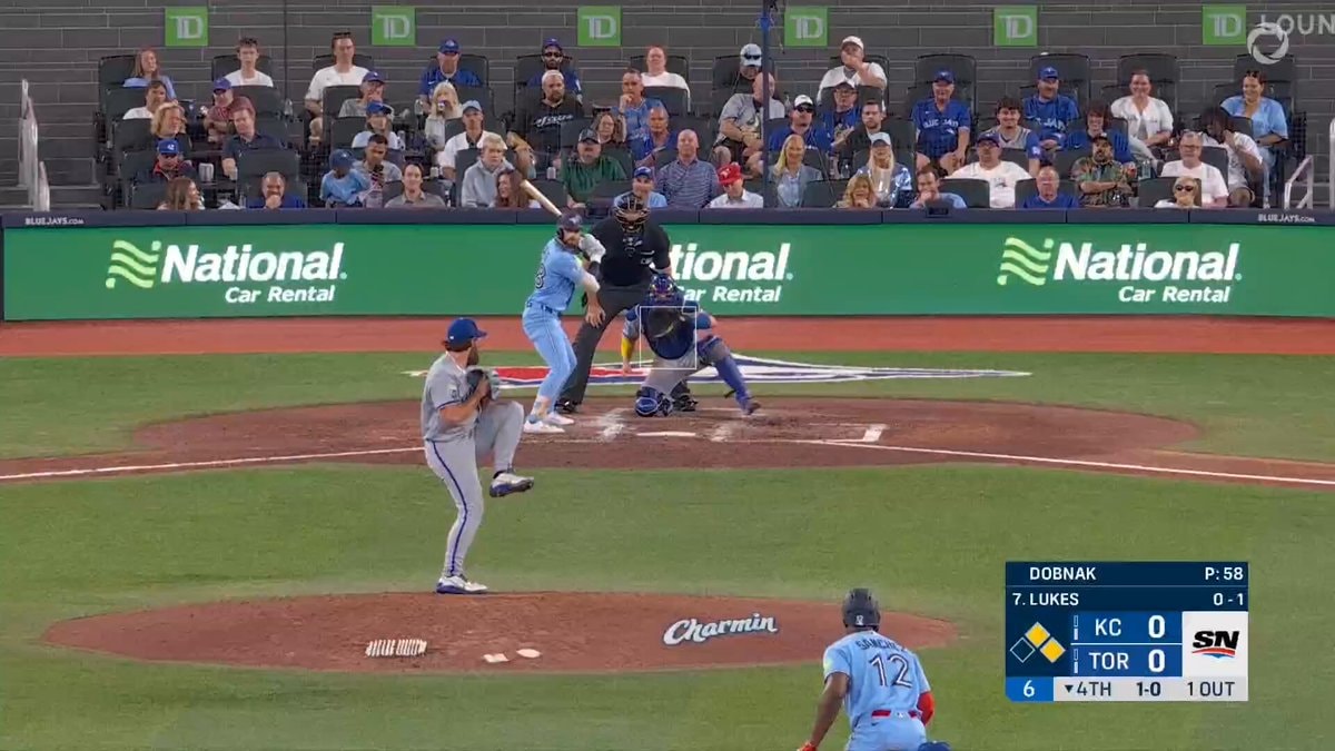 Nathan Lukes three-run homer