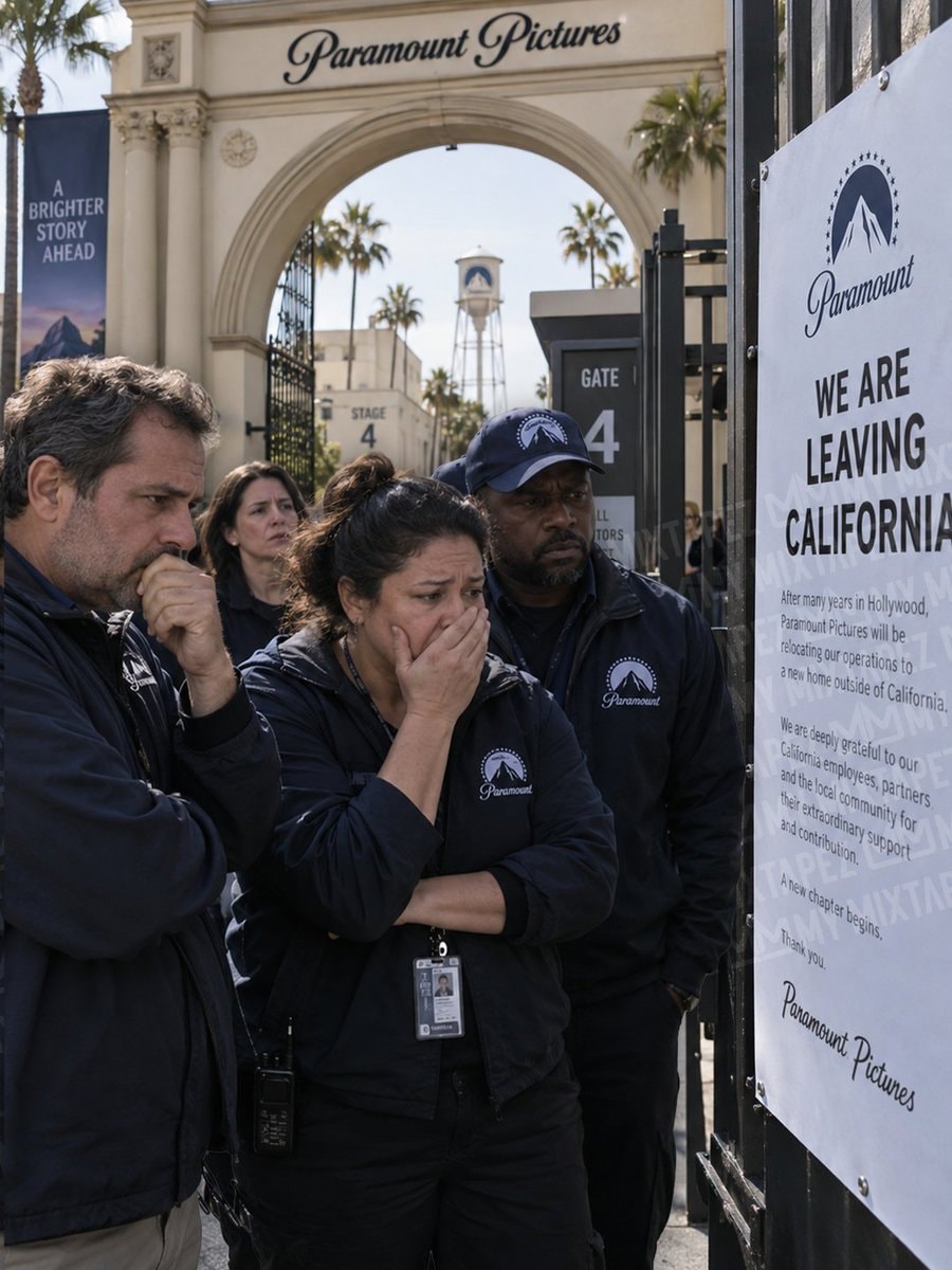 Paramount reportedly leaving California