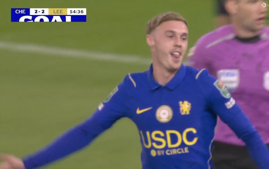 Cole Palmer saves Chelsea with a beautiful goal