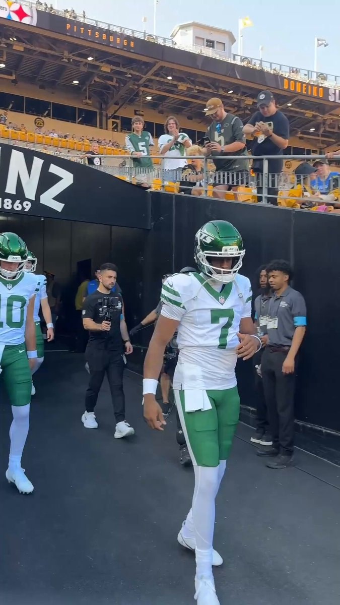 Geno Smith Jets vs Steelers hype