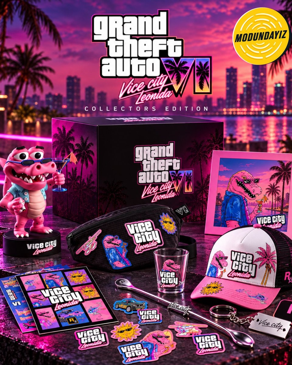 GTA 6 Collector's Box contents GTA 6 Collector's Box contents