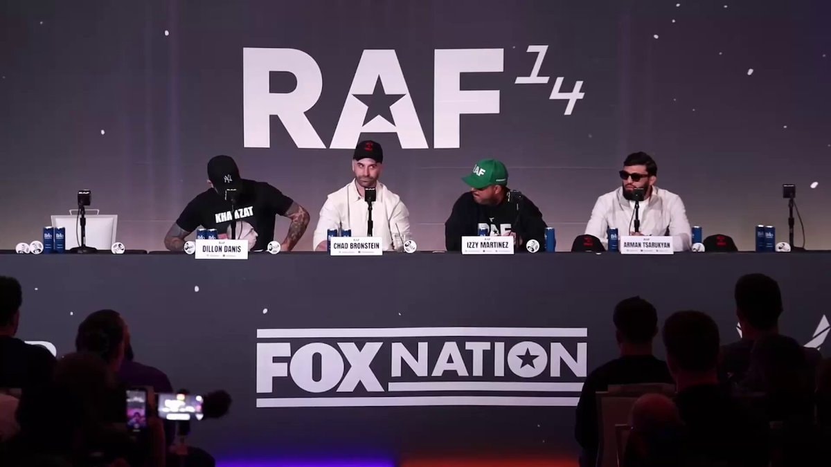 RAF presser brawl