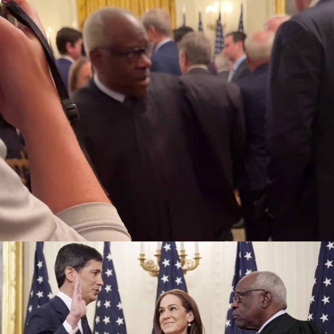 Clarence Thomas swearing in ceremony