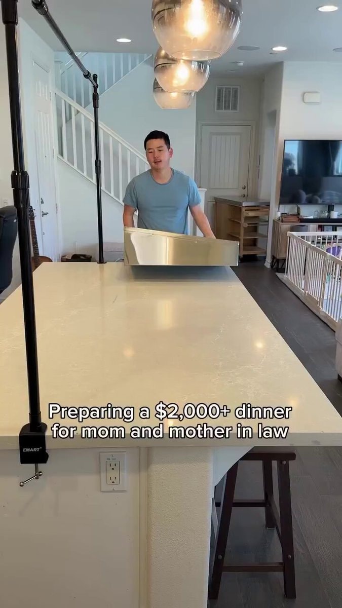 Husband who is also a private chef