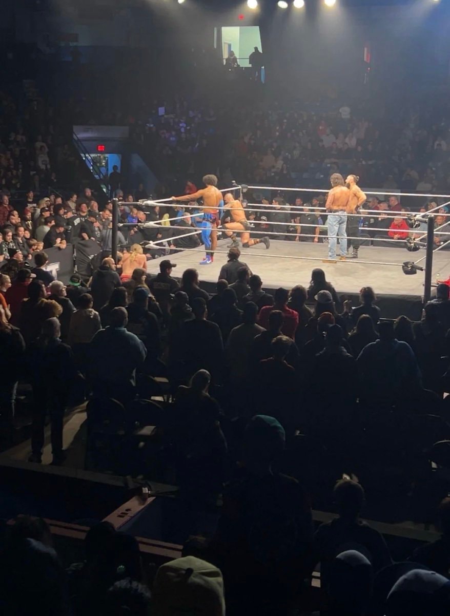 NXT Sudbury Stacks Injury
