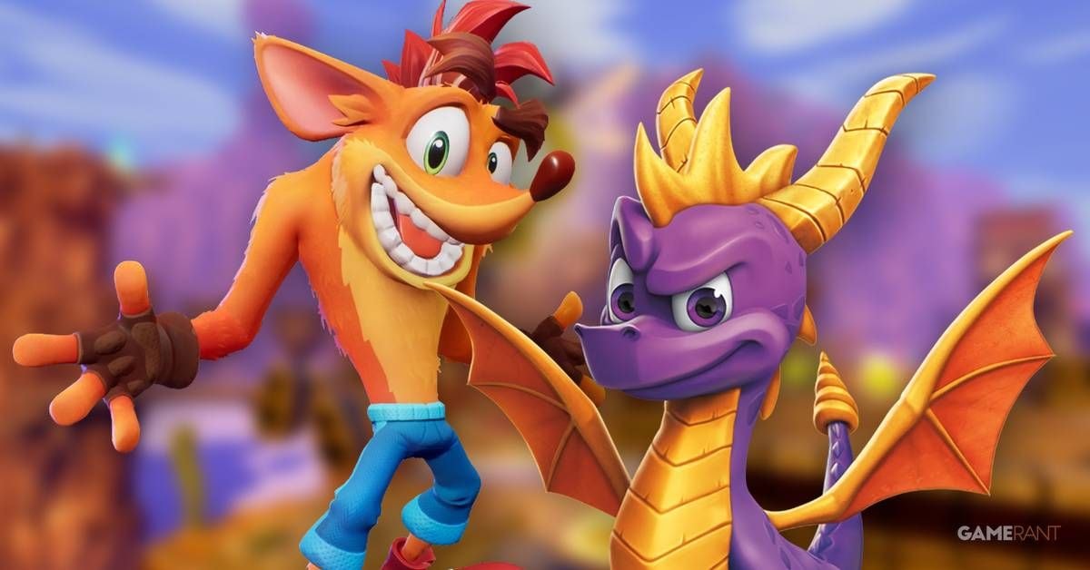 Crash Bandicoot Spyro new 3D platformer