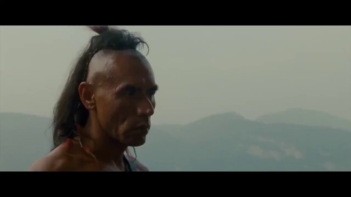 The Last of the Mohicans chase scene