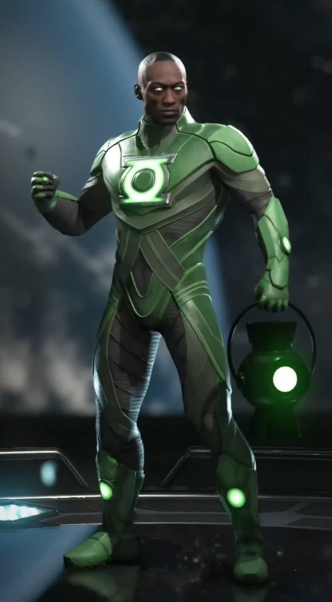 Green Lantern video game character model (photo 2 of 2)