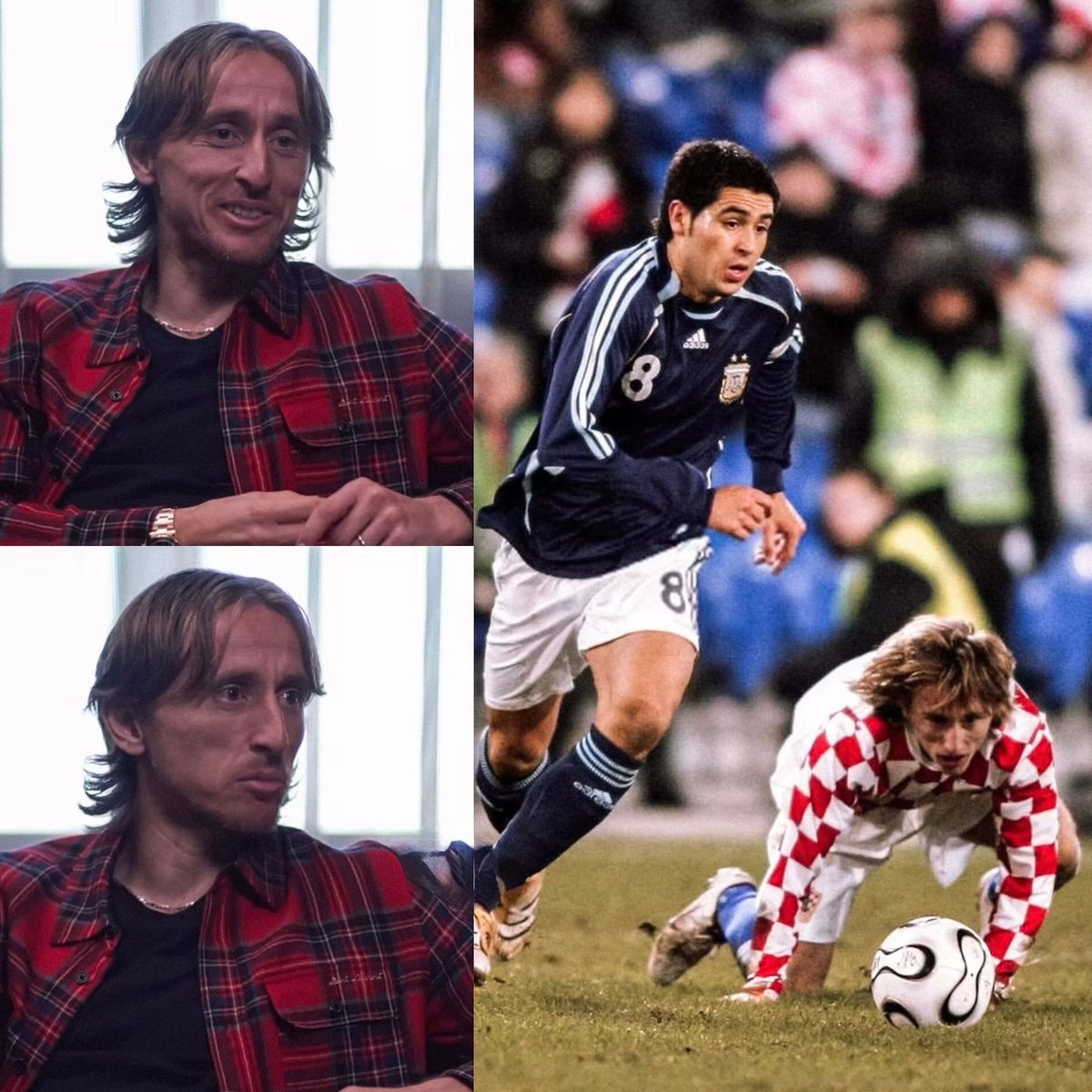 Luka Modrić on Riquelme