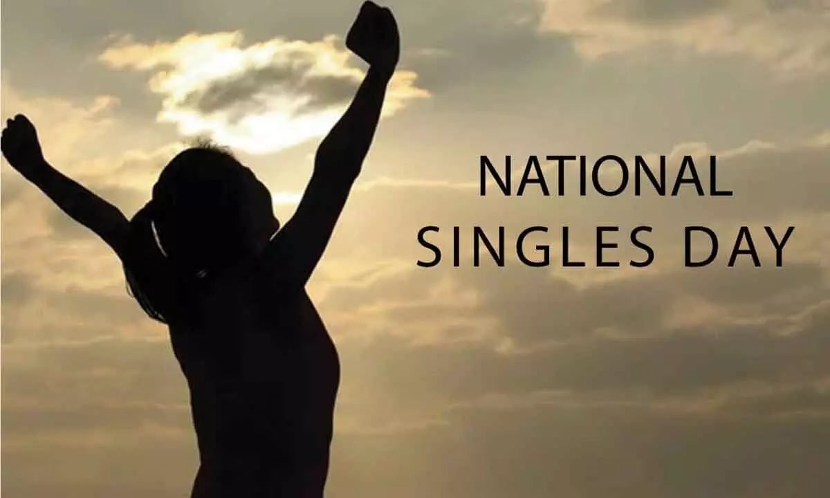 National Singles Day silhouette National Singles Day silhouette