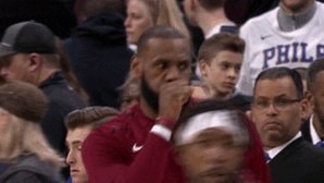 LeBron James reaction GIF