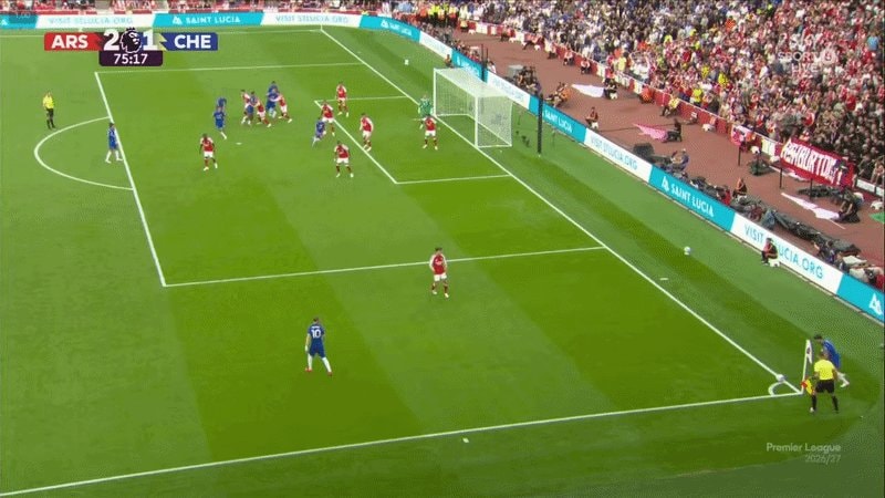 Gabriel Arsenal reaction