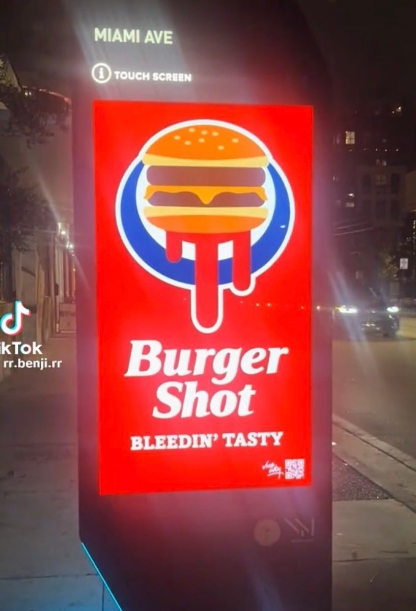 GTA 6 Weasel News Burger Shot Miami (photo 2 of 2)