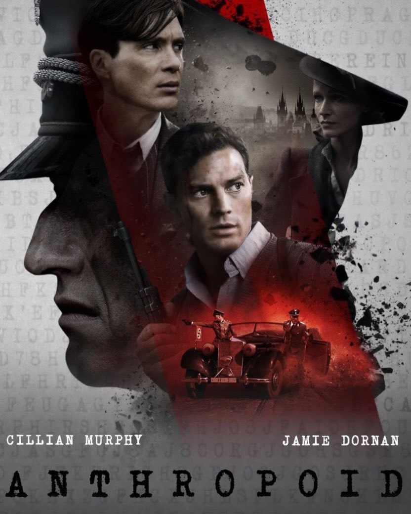Anthropoid movie poster Cillian Murphy