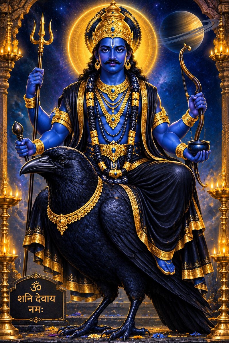 Greeting to Shani Dev