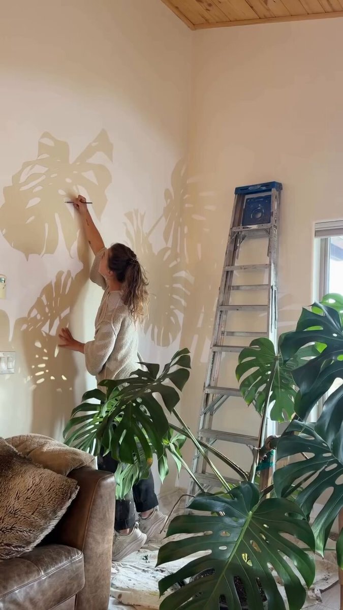 Shadow projector wall art