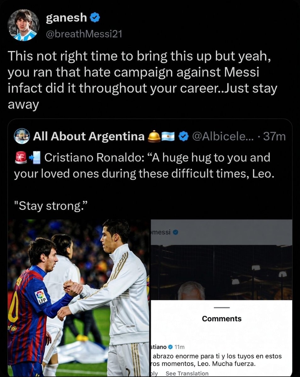 Messi hate and his fanbase