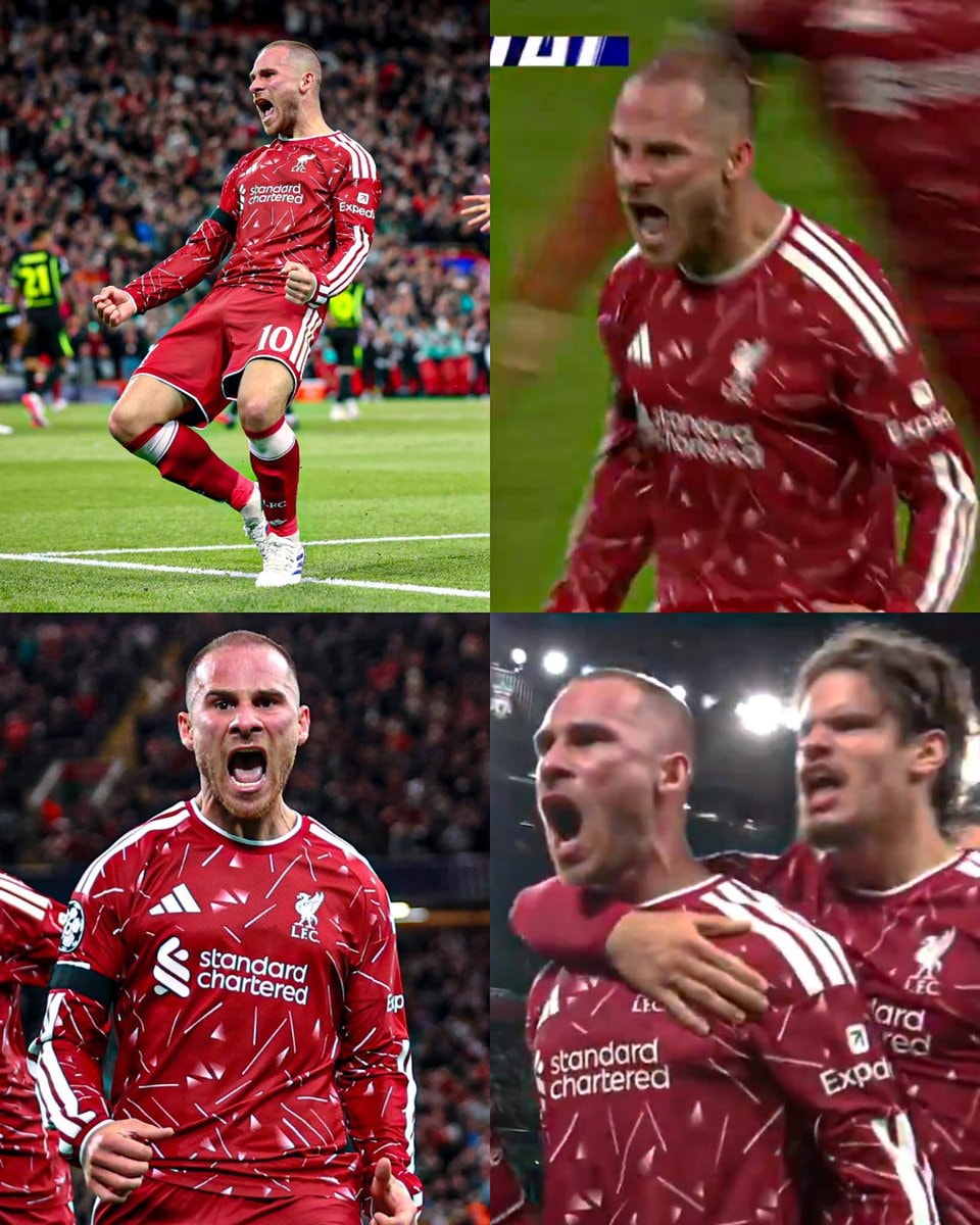 Alexis Mac Allister Liverpool goal