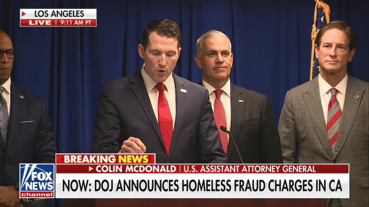 DOJ announces homelessness fraud arrests in CA