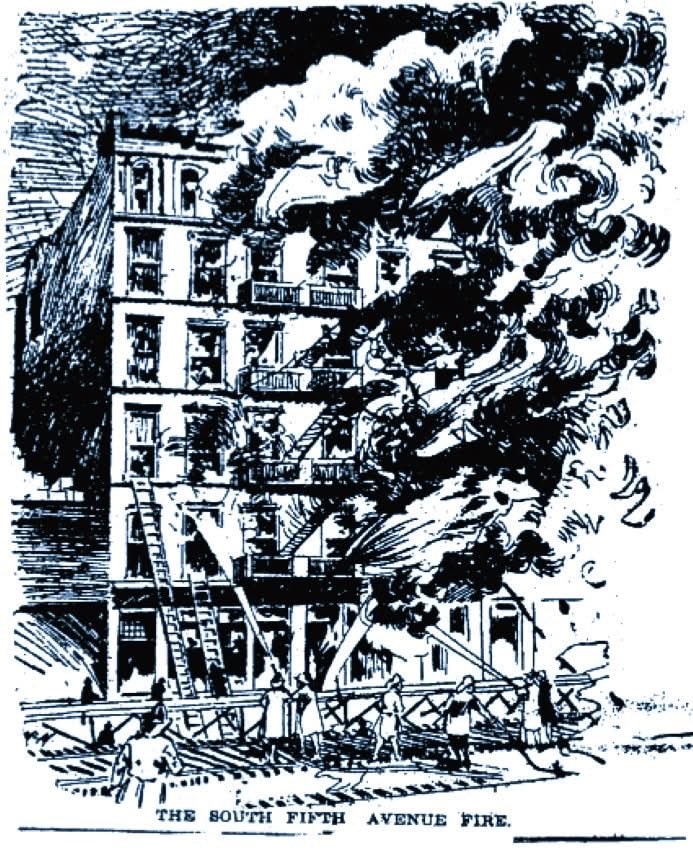 Nikola Tesla South Fifth Avenue Fire (photo 1 of 2)