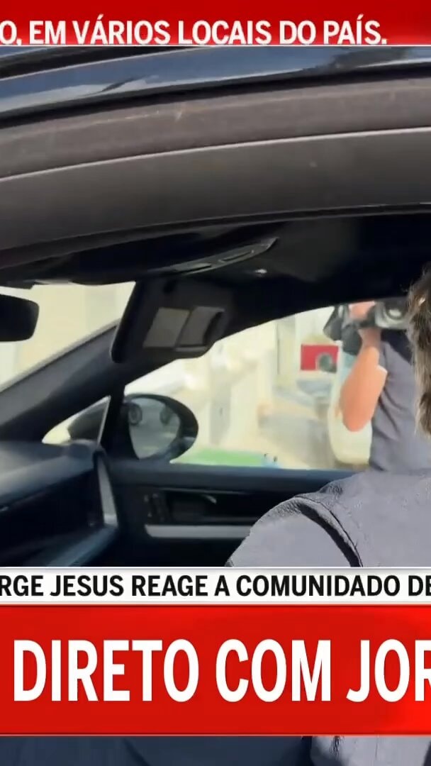 Jorge Jesus reaction to Ronaldo