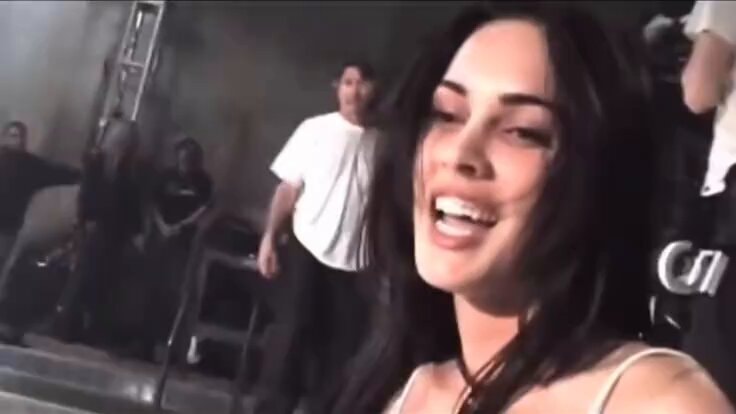 Megan Fox behind the scenes Megan Fox behind the scenes