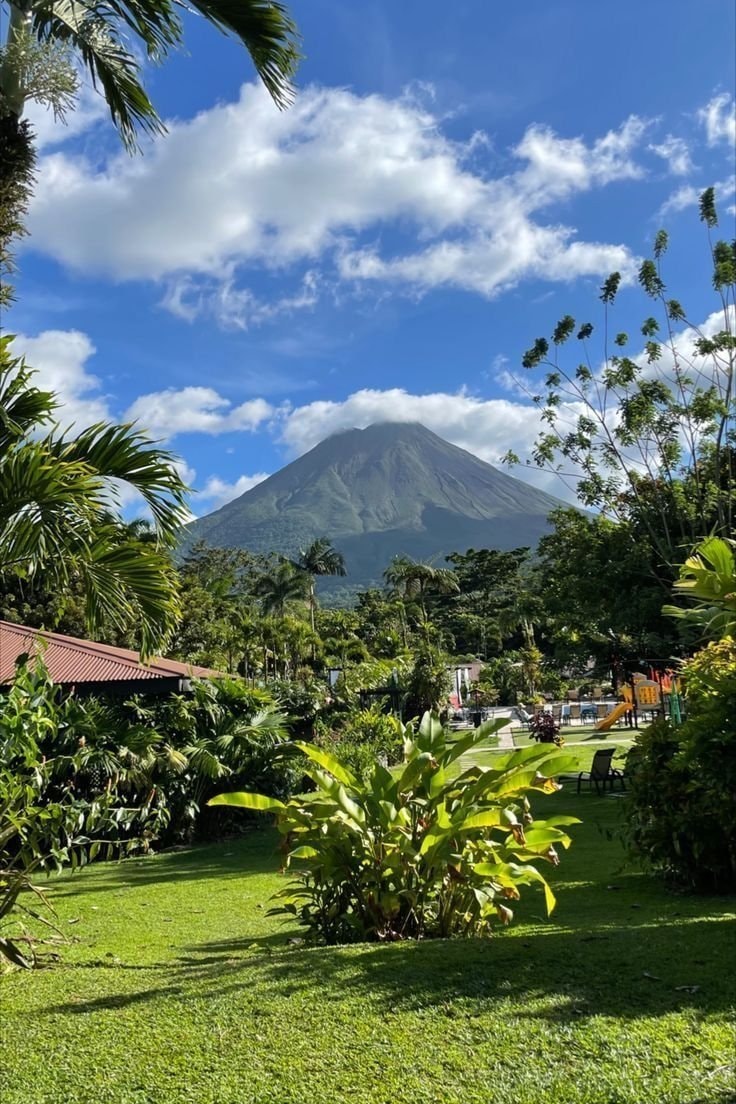 Costa Rica tropical volcano view (photo 2 of 4)