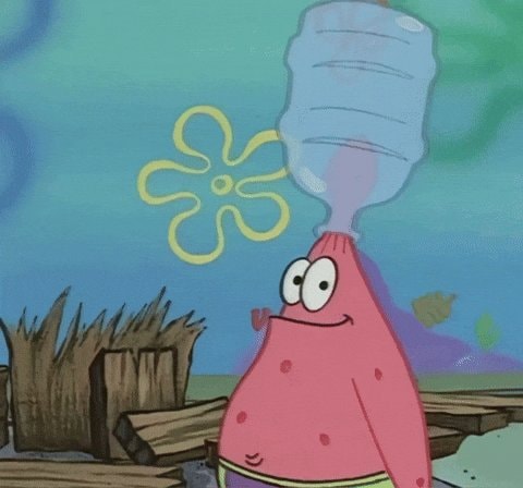 Patrick Star shocked reaction