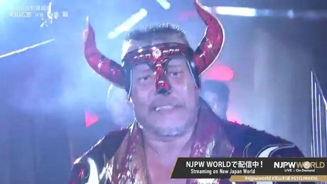 Hiroyoshi Tenzan final match entrance