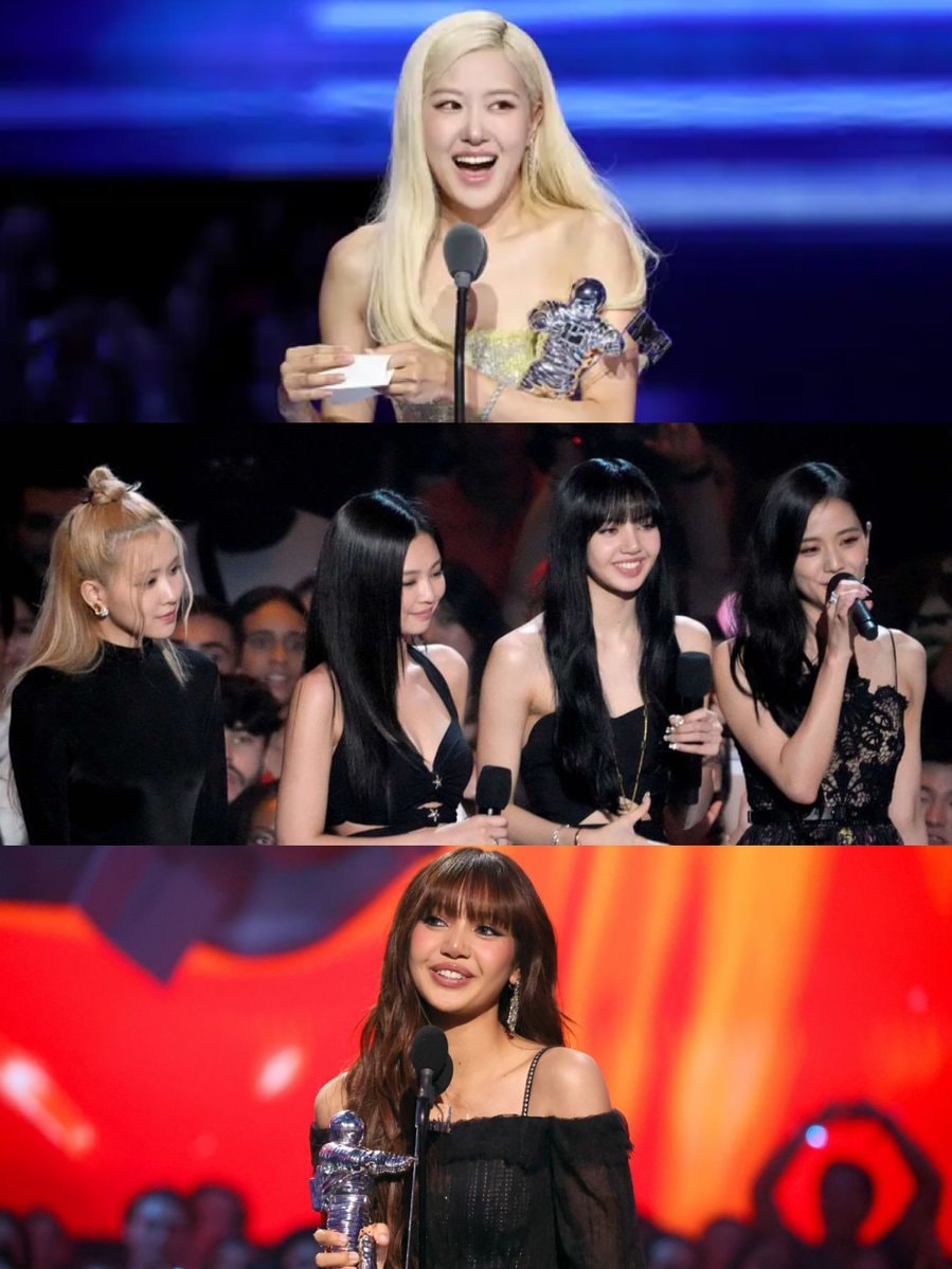 BLACKPINK at the 2025 MTV VMAs
