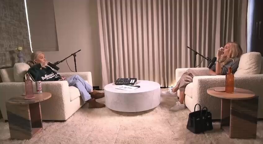 Alex Cooper and Morgan Stewart discuss dating red flags