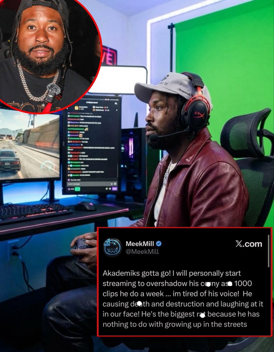 Meek Mill calls out Akademiks