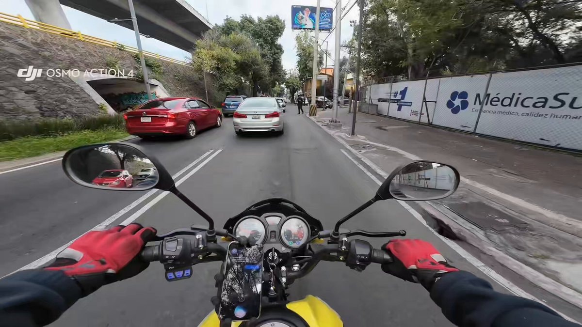 Motorcycle ride past KO and MédicaSur