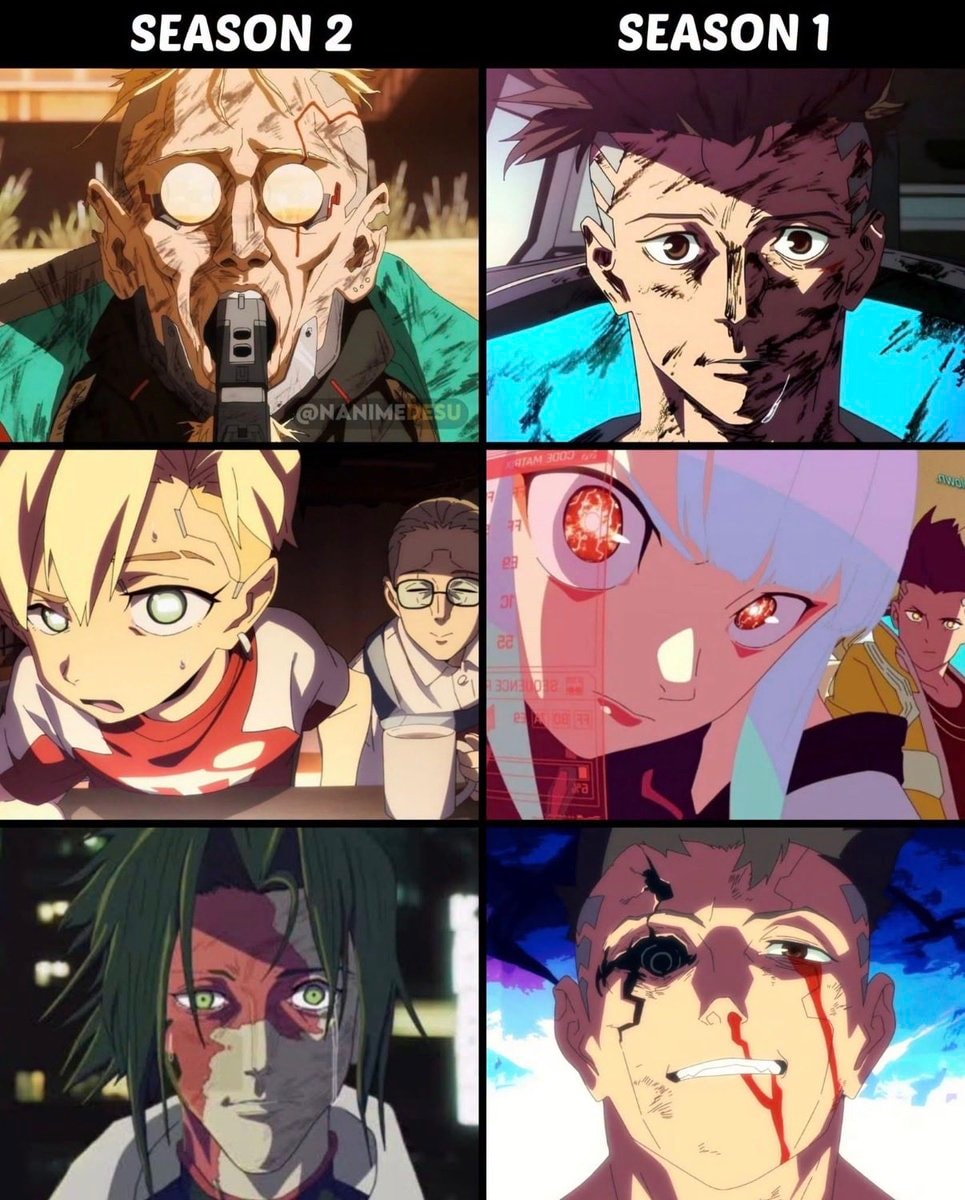 Season 2 vs Season 1 comparison