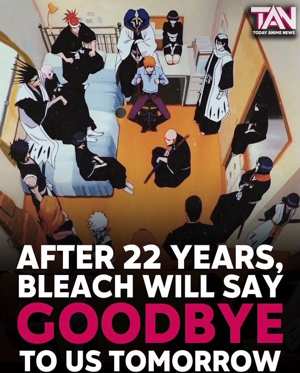 Bleach ends after 22 years 💔