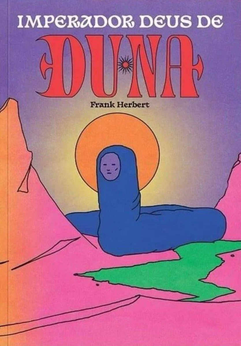 Frank Herbert GOD EMPEROR OF DUNE Brazilian edition