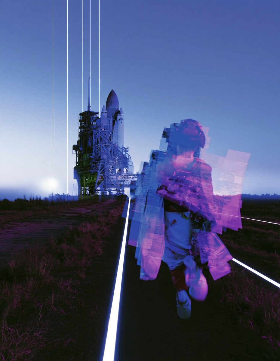 Blue Hour Launch Midjourney v8.2