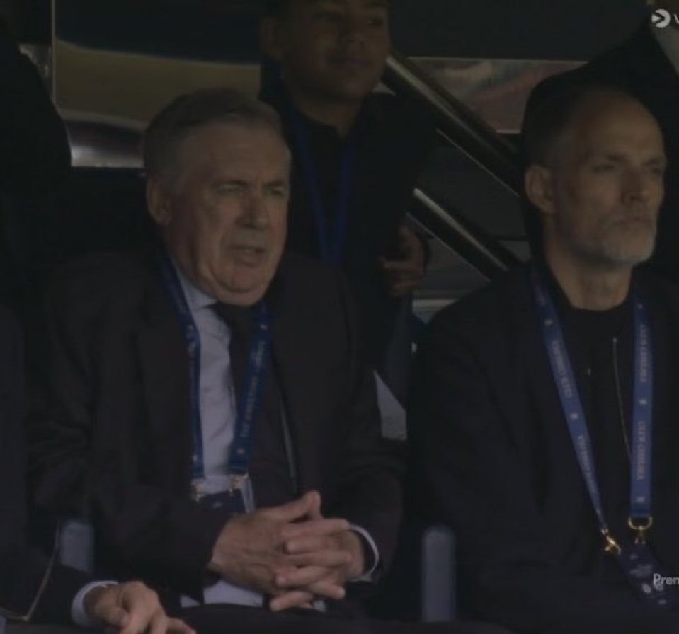 Joao Pedro nutmeg Ancelotti reaction (photo 2 of 2)