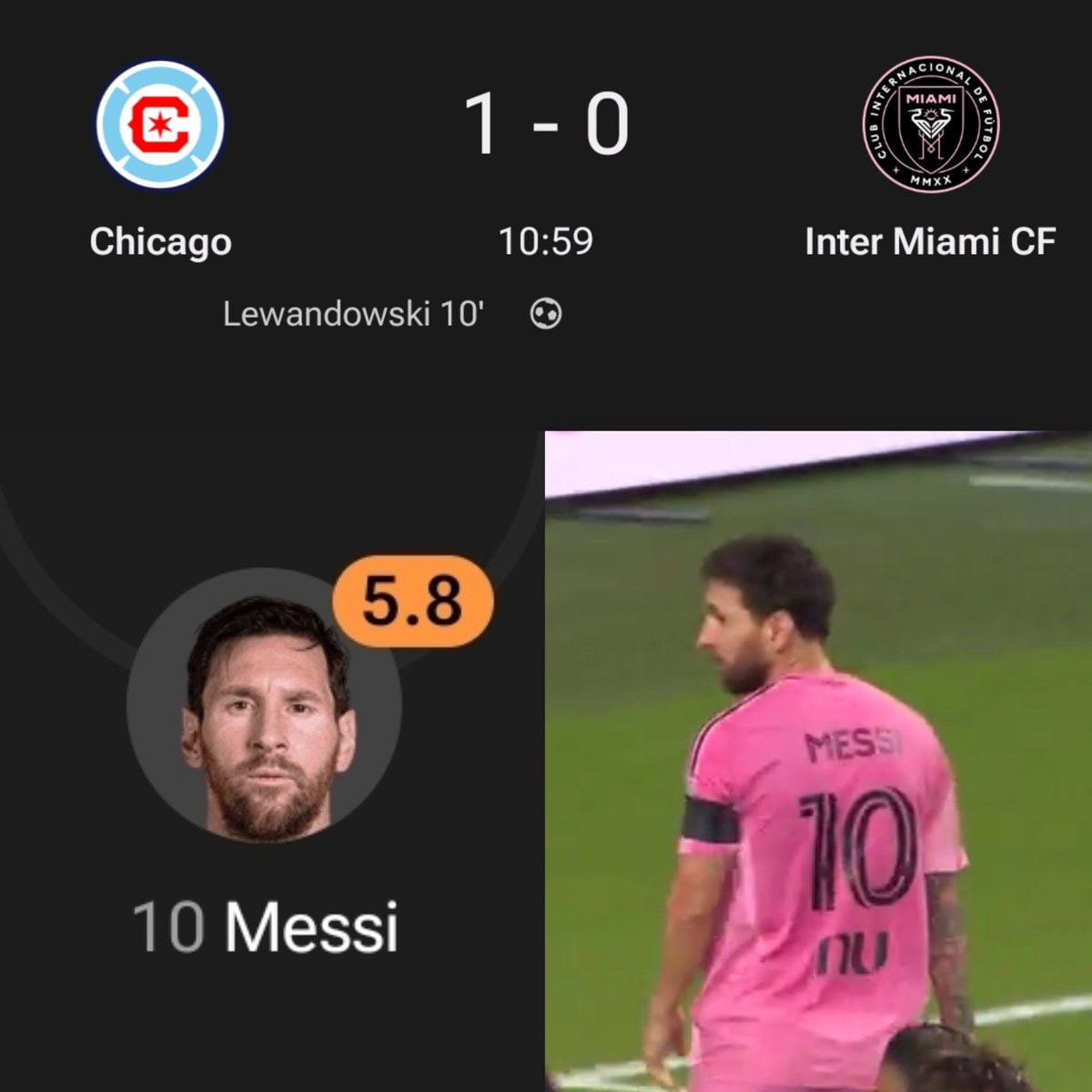 Messi fans reaction