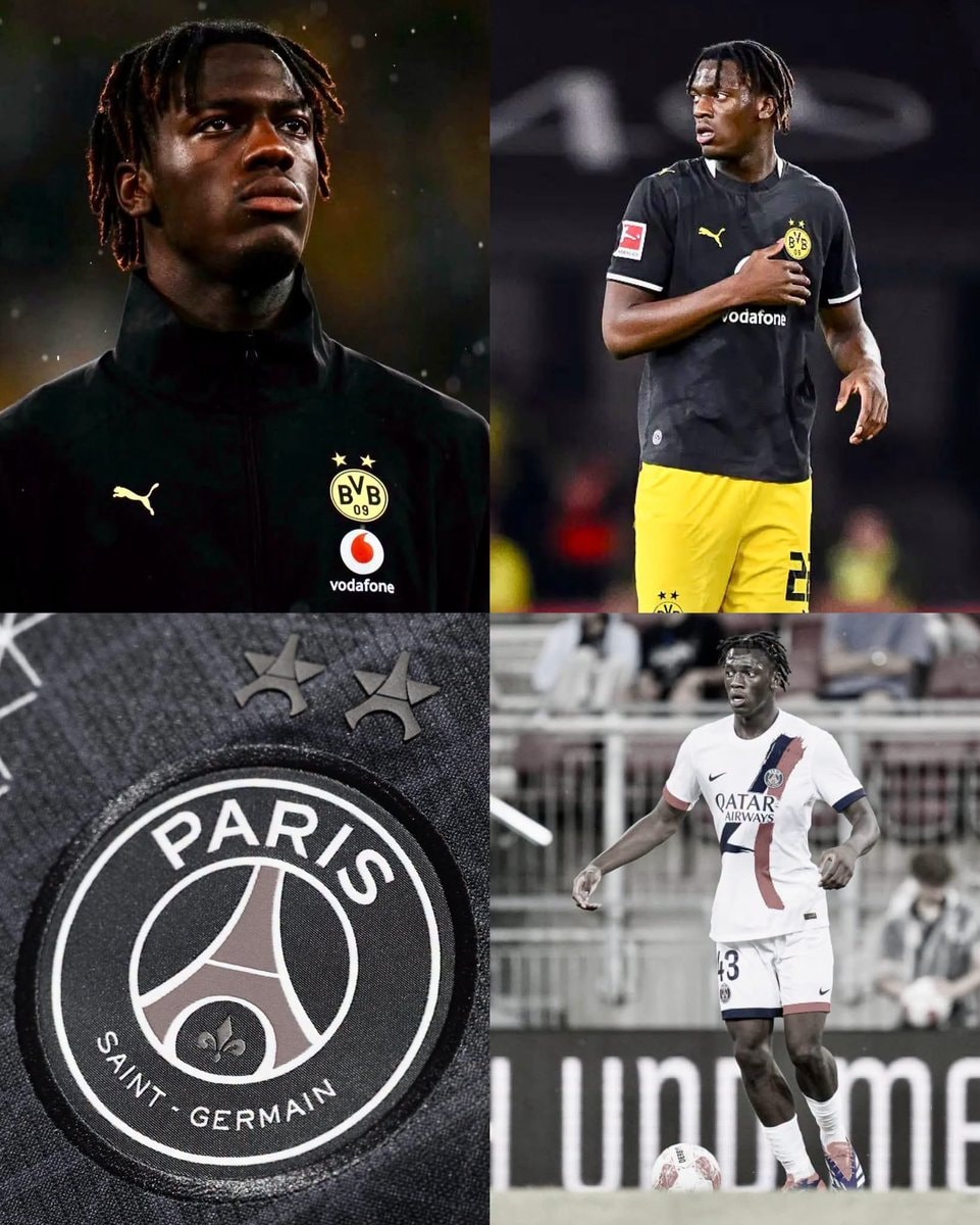 Joane Gadou PSG to Dortmund transfer value Joane Gadou PSG to Dortmund transfer value