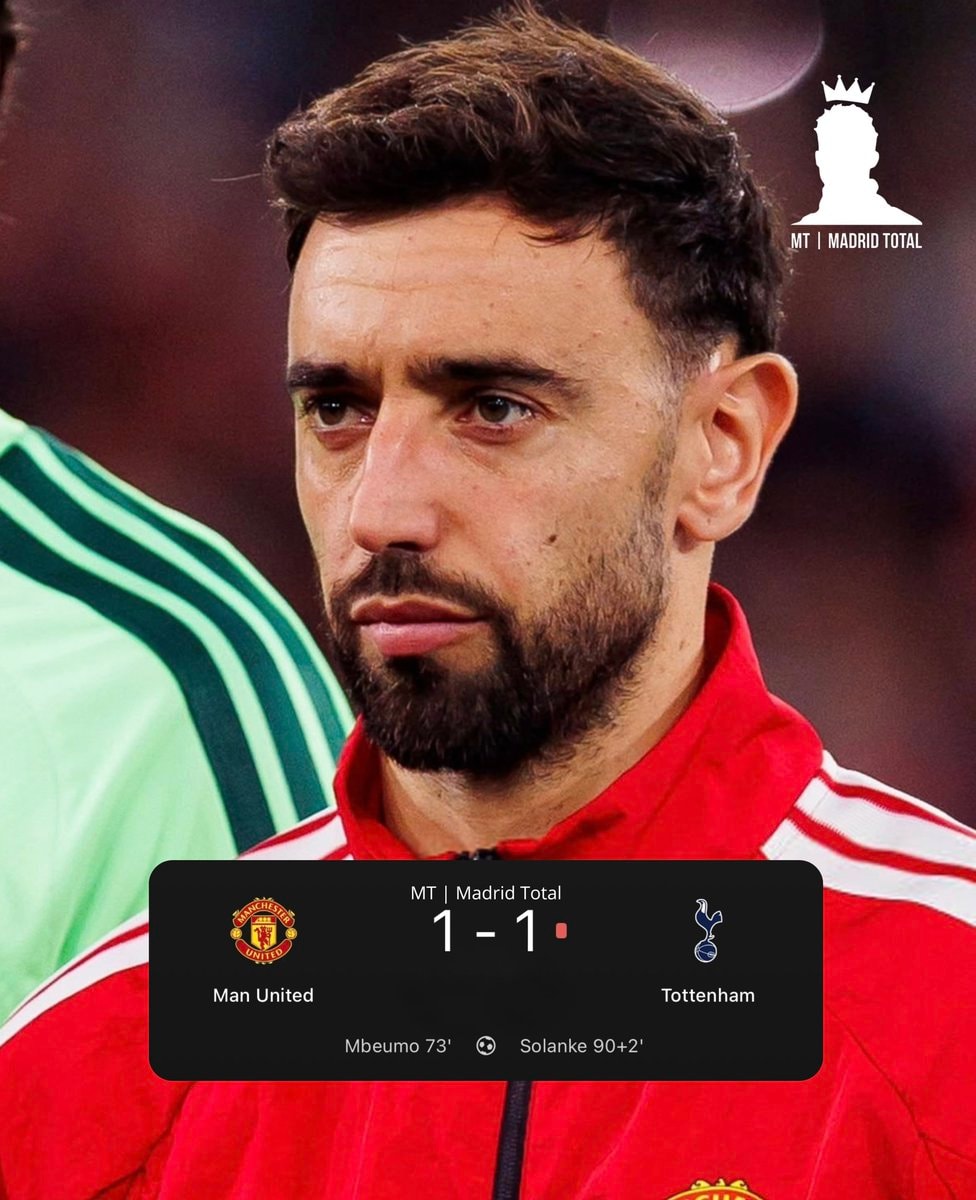 Bruno Fernandes Man United Tottenham