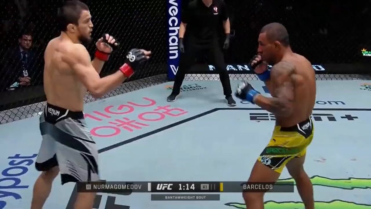 Umar Nurmagomedov KO Barcelos
