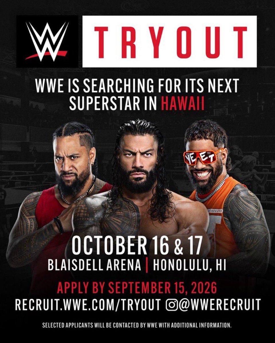 WWE Hawaii Tour Tryout