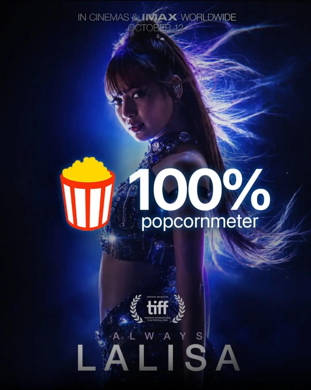 Always Lalisa 100% Popcornmeter on Rotten Tomatoes (photo 3 of 3) Always Lalisa 100% Popcornmeter on Rotten Tomatoes (photo 3 of 3)