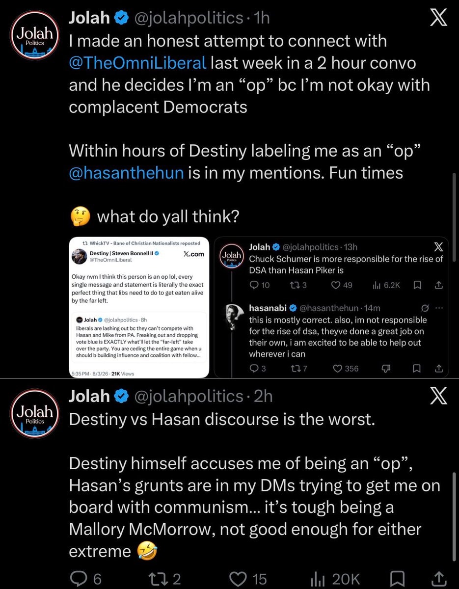Jolah Politics Destiny Hasan op drama