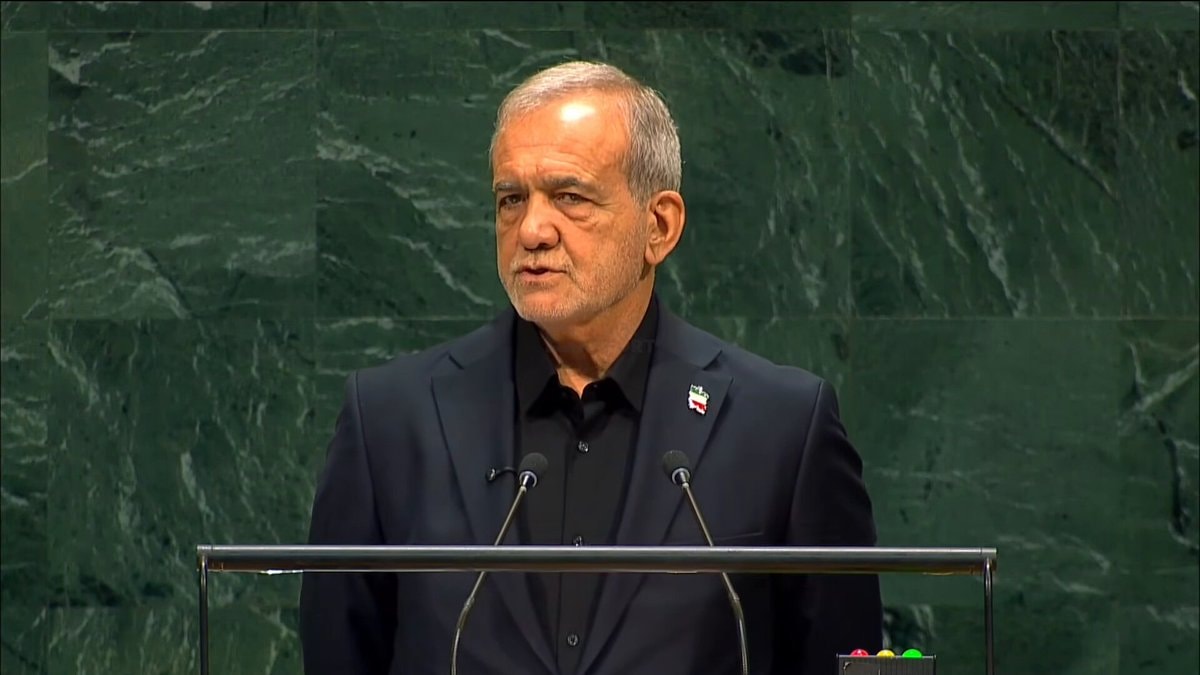Pezeshkian speech on Trump and Iran
