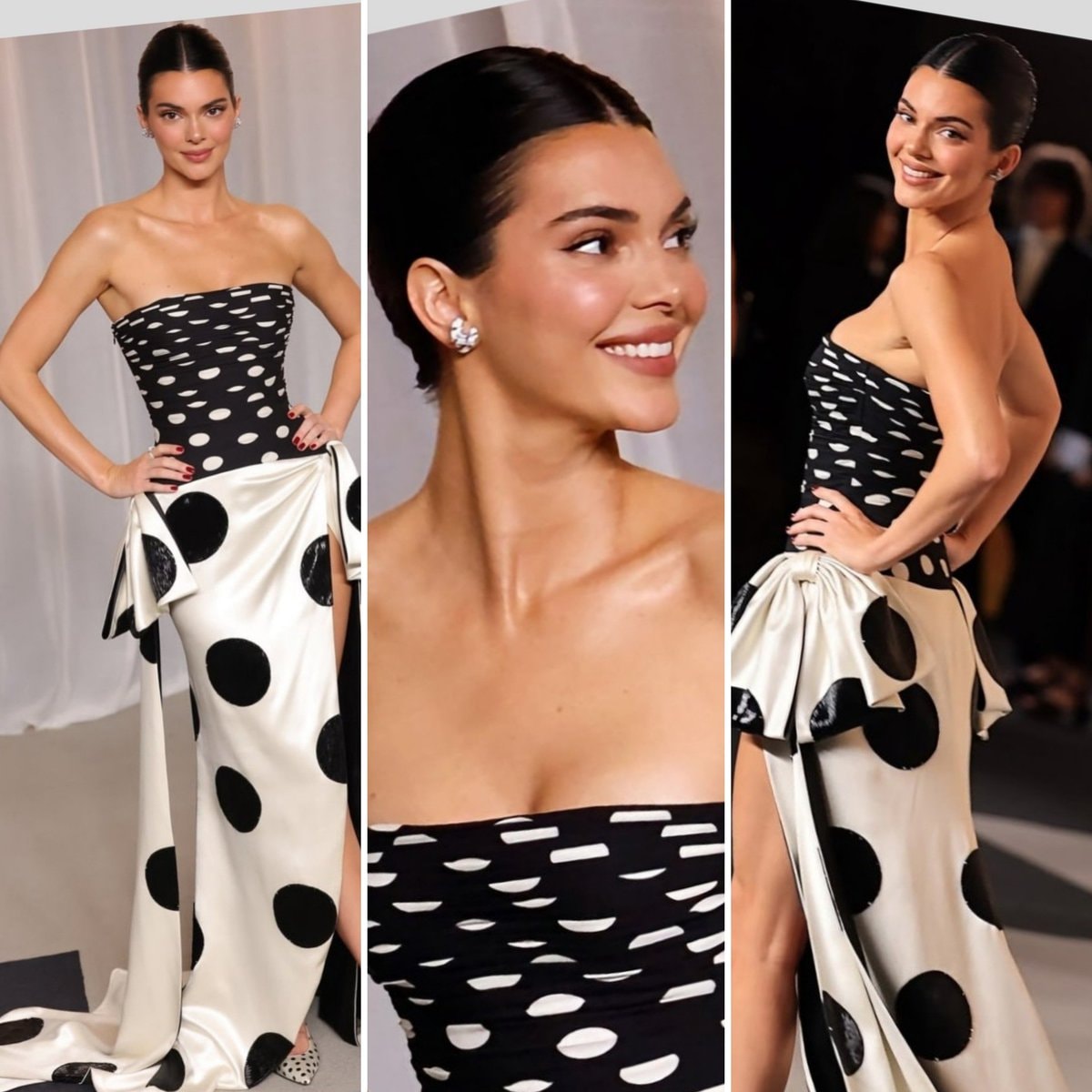 Kendall Jenner Valentino at Academy Museum Gala