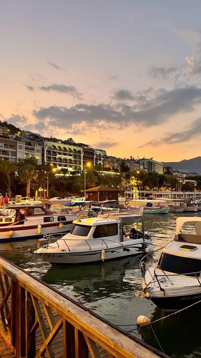 Antalya harbor sunset (photo 1 of 4)